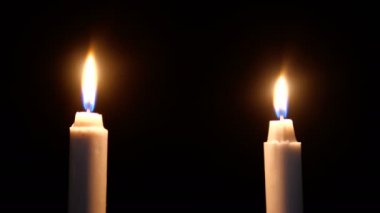 Noel günü görüntüleri mum koleksiyonu yazma