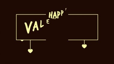 Mutlu sevgililer günü desen kalpler görüntüleri koleksiyonu ile