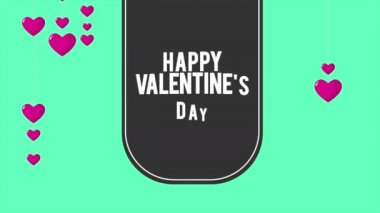 Sevgililer günü animasyon ballon kalp koleksiyonu ile