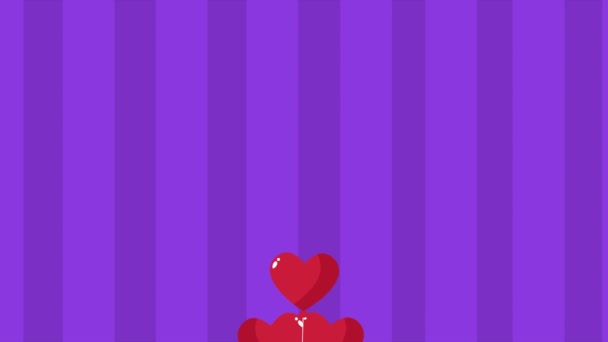 Animation de coffrets cadeaux et ballon cardiaque. Saint Valentin collection 