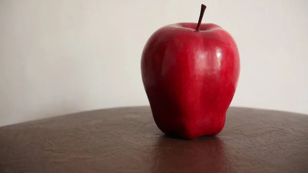 Maçã Vermelha Para Coleta Fotos Frutas — Fotografia de Stock