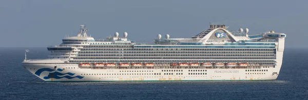 Carlisle Bay Barbados Índias Ocidentais Maio 2020 Navio Cruzeiro Caribbean — Fotografia de Stock