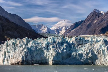Margerie glacier in Alaska, Glacier Bay national park clipart
