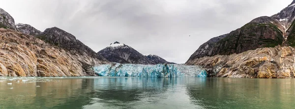 Vista Panoramica Del Ghiacciaio Endicott Arm Tracy Arm Fjords Terror — Foto Stock