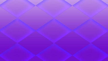 Üzerinde 3d kare ızgara olan mor neon eğimli arka plan. Görüntü