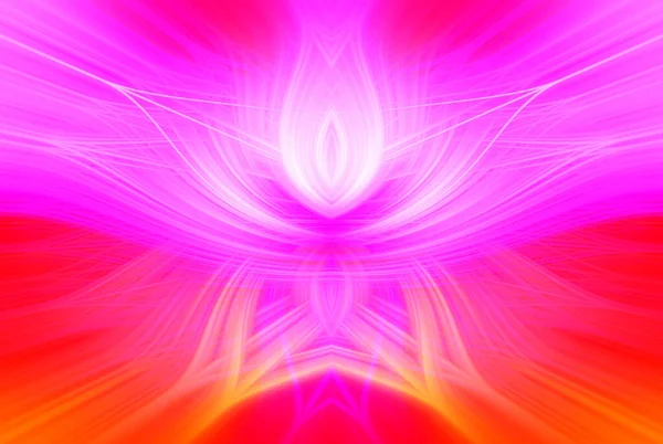 Όμορφη Αφηρημένη Συνυφασμένη Ίνες Σχηματίζοντας Ένα Σχήμα Λάμψης Φλόγας Λουλούδι — Φωτογραφία Αρχείου