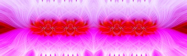 Güzel Soyut Sarmalanmış Simetrik Boyutlu Lifler Parıltı Alev Çiçek Birbirine — Stok fotoğraf