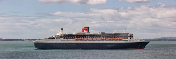 Weymouth Bay United Kingdom July 2020 Beautiful Panoramic Shot Cunard — Stock Photo, Image