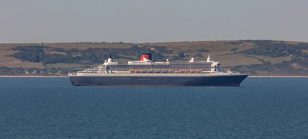Weymouth Bay United Kingdom June 2020 Beautiful Panoramic Shot Cunard — Stock Photo, Image