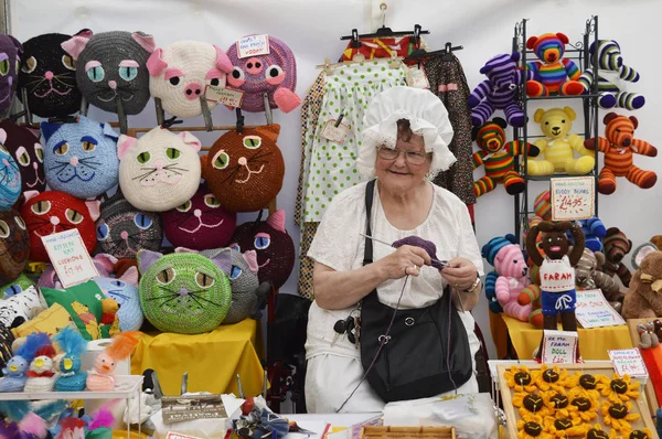 Broadstairs Kent June 2019 Visitors Enjoy Annual Dickens Festival Broadstairs — Stock Photo, Image