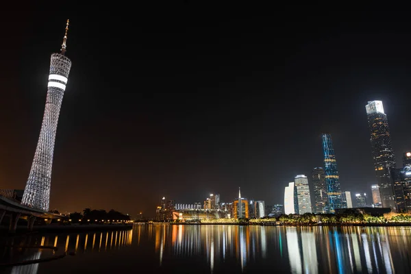 Widok Miasto Guangzhou Chiny — Zdjęcie stockowe
