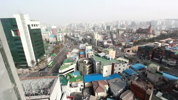 Cityscape Seoul City Zuid Korea — Stockvideo