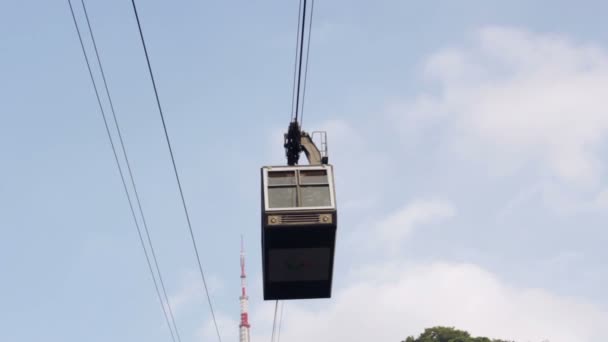 Teleférico Namsan Torre Seúl Ciudad Seúl Corea Del Sur — Vídeo de stock