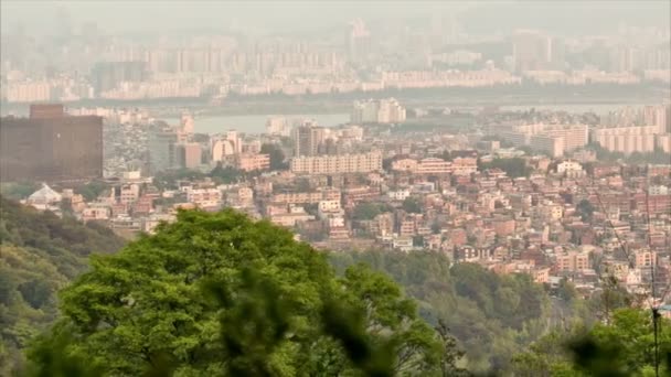 Cityscape Soulu Jižní Koreji — Stock video
