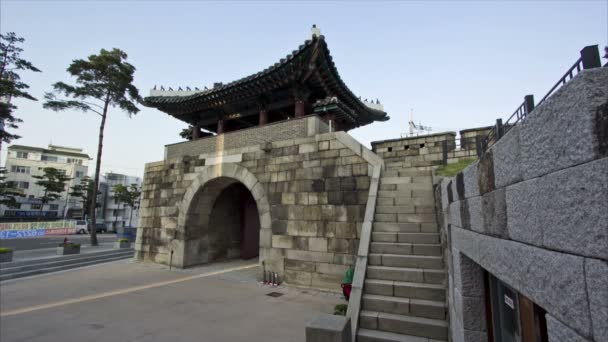 Brama Dongdaemun Seul Korea Południowa — Wideo stockowe