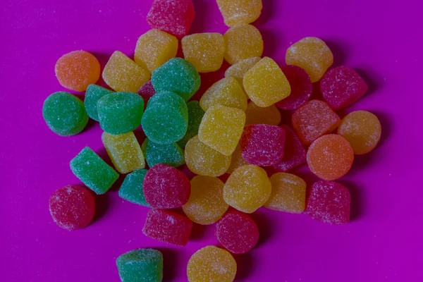 Renkli şekerli Gummies — Stok fotoğraf