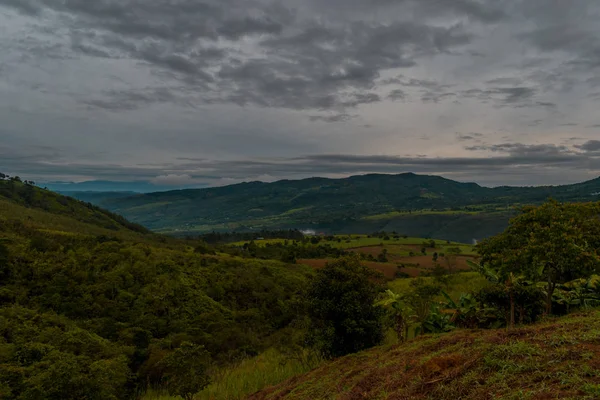 Paisaje de las montañas de colombia Fotos De Stock