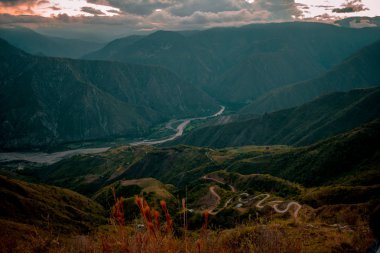 Kolombiya 'daki Chicamocha Kanyonu