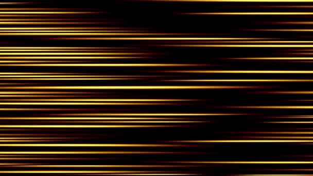 Цифровые Движущиеся Линии Фон Волновые Элементы Абстрактная Текстура Стиль Линии — стоковое видео