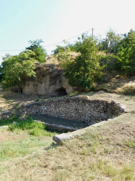 Αρχαίο Σιντριβάνι Του Dirke Όπου Σύμφωνα Ένα Μύθο Βασιλιάς Kadmos — Φωτογραφία Αρχείου