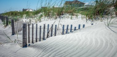Folly beach charleston Güney carolina Atlantik Okyanusu üzerinde