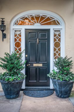 Gökkuşağı satır charleston Güney carolina sahne ve tarihi mimari sokak