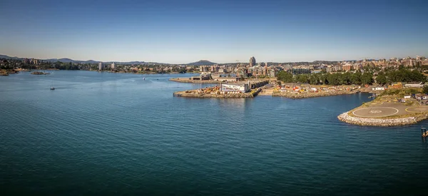 Escenas Alrededor Terminal Cruceros Ogden Point Victoria Canadá — Foto de Stock