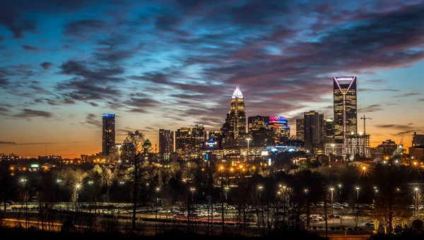 Early Morning Charlotte North Carolina — Stock Photo, Image