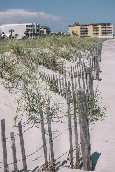 Folly Beach Charleston South Carolina Atlantische Oceaan — Stockfoto