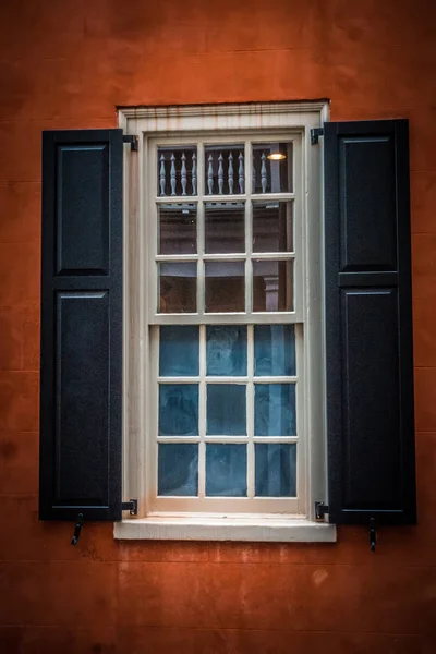 Rainbow Row Street Charleston South Carolina Kulisse Und Historische Architektur — Stockfoto