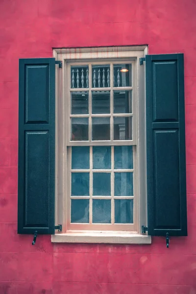 Rainbow Row Street Charleston South Carolina Kulisse Und Historische Architektur — Stockfoto