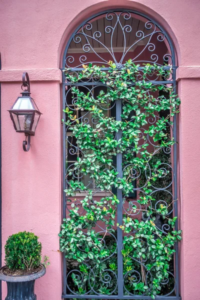 Rainbow Row Street Charleston Paisagem Carolina Sul Arquitetura Histórica — Fotografia de Stock