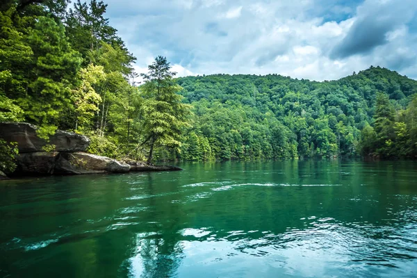 Scenery Lake Jocasse Gorge — Stock Photo, Image