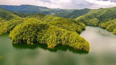 Güney Carolina Lake Jocassee Gorges şehir dışında Dağları'nın hava