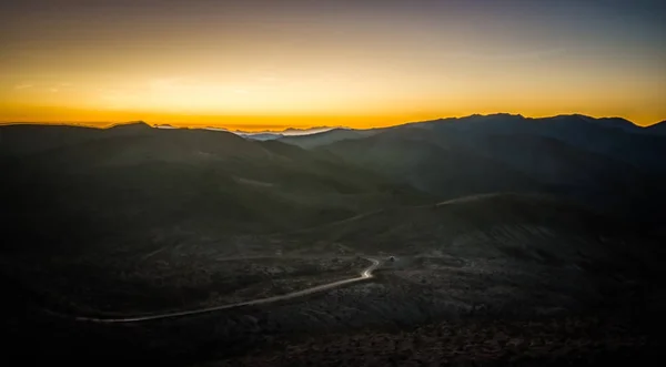 Driving Death Valley National Park California — Stock Photo, Image