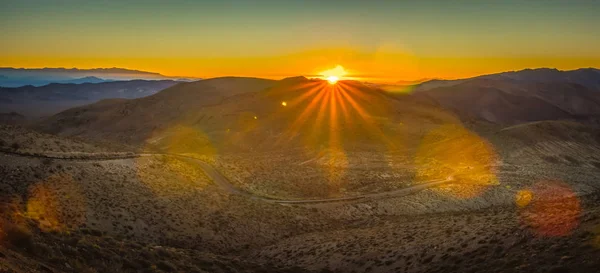 Driving Death Valley National Park California — Stock Photo, Image