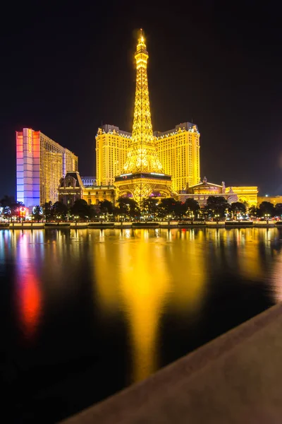 Vida Nocturna Horizonte Ciudad Las Vegas Nevada — Foto de Stock