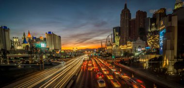 las vegas Nevada New york şehir manzarası