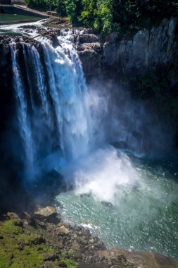 Snoqualmie Falls, Washington, ABD'deki ünlü şelale