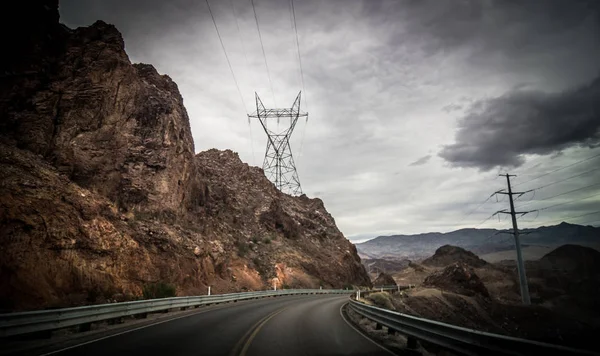 Uitzicht Lake Mead Nevada Buurt Van Hoover Dam — Stockfoto