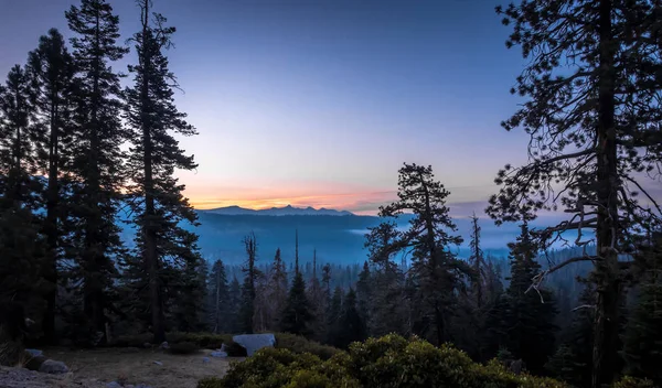 Yosemite National Park Early Moring Sunrise Views — Stock Photo, Image