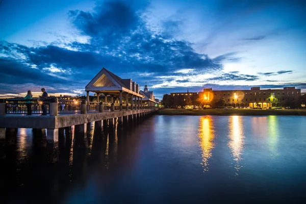 Charleston Sul Carolina Visualizações Pôr Sol — Fotografia de Stock