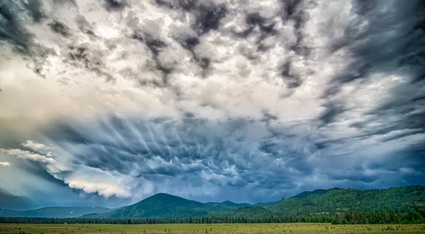Обширные Живописные Пейзажи Природа Штата Монтана — стоковое фото