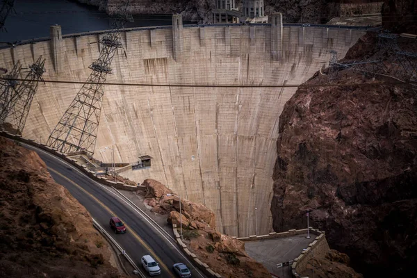 Scenes Hoover Dam Mike Callaghan Pat Tillman Memorial Bridge Plaza — Stock Photo, Image