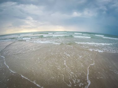 fırtına öncesi sessizlik wrightsville plajda çökmesini dalgalar