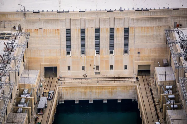 Scenes Hoover Dam Mike Callaghan Pat Tillman Memorial Bridge Plaza — Stock Photo, Image