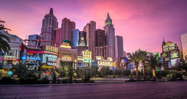 Skyline Van New York Stad Las Vegas Nevada — Stockfoto
