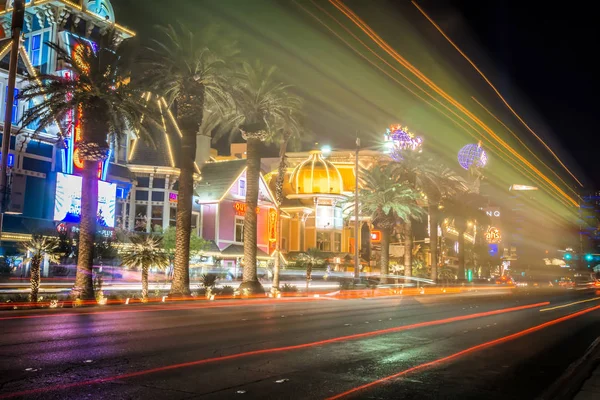 Nära Livet Och Stadens Silhuett Las Vegas Nevada — Stockfoto