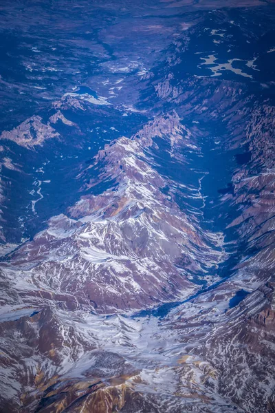 Sobrevolando Montañas Rocosas Colorado —  Fotos de Stock