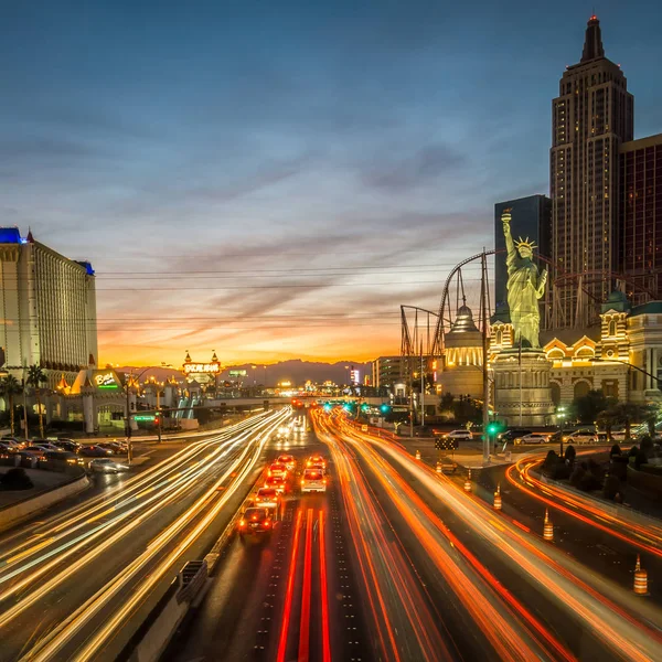 Las Vegas Nevada New York Şehir Manzarası — Stok fotoğraf